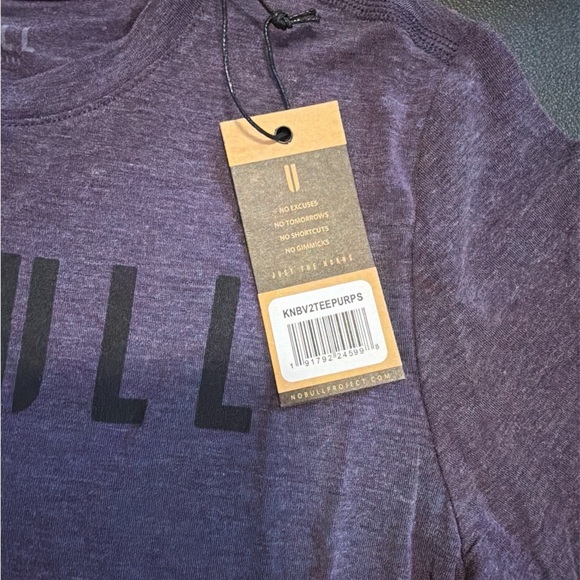 NOBULL Kids Purple T-Shirt NWT - Picture 3 of 3